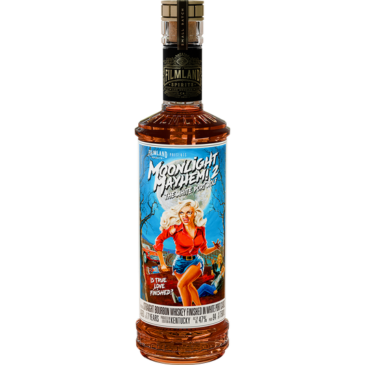 "MOONLIGHT MAYHEM! 2 THE WHITE PORT WOLF" BOURBON FINISHED IN WHITE PORT CASKS