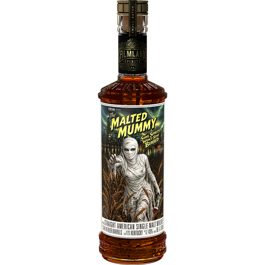 "THE MALTED MUMMY" AMERICAN SINGLE MALT WHISKEY